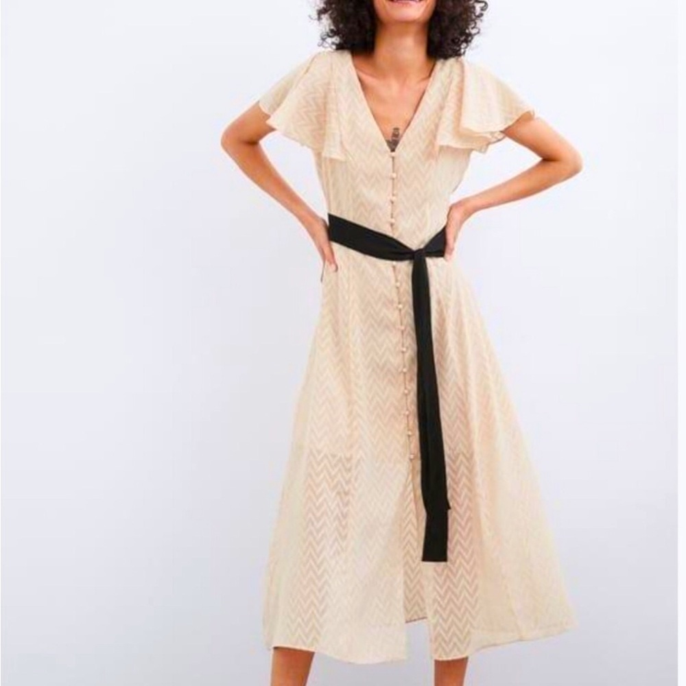 Pretty blush pink Dex  dress